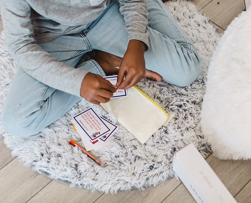 Boy with Sacred Stance Prayer Cards